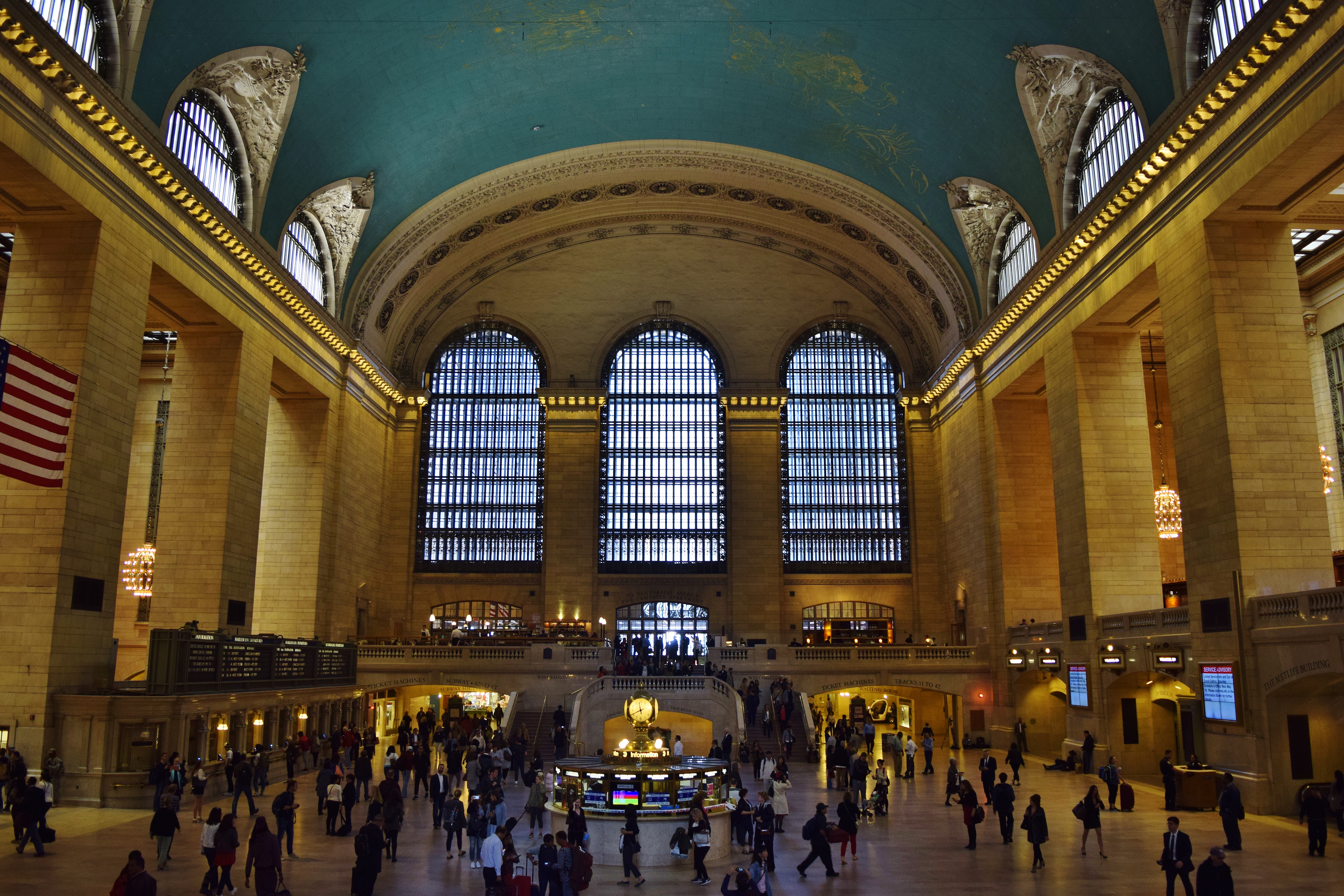 Grand Central during the daytime.