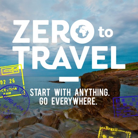 Zero To Travel Podcast Logo