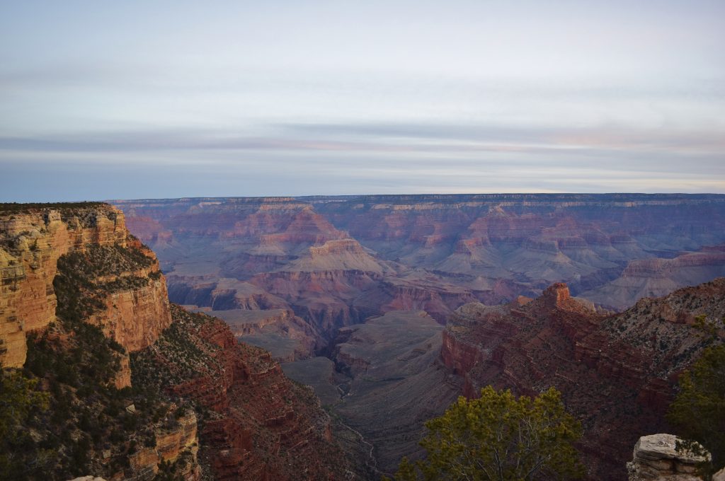 Views from the Rim Trail in the Grand Canyon